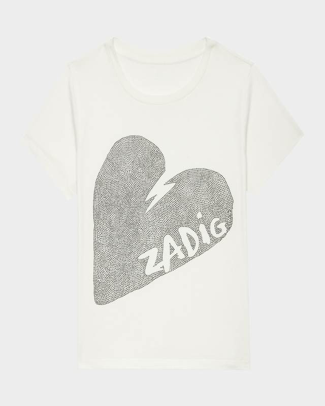 Alys Embellished Big Heart T-Shirt